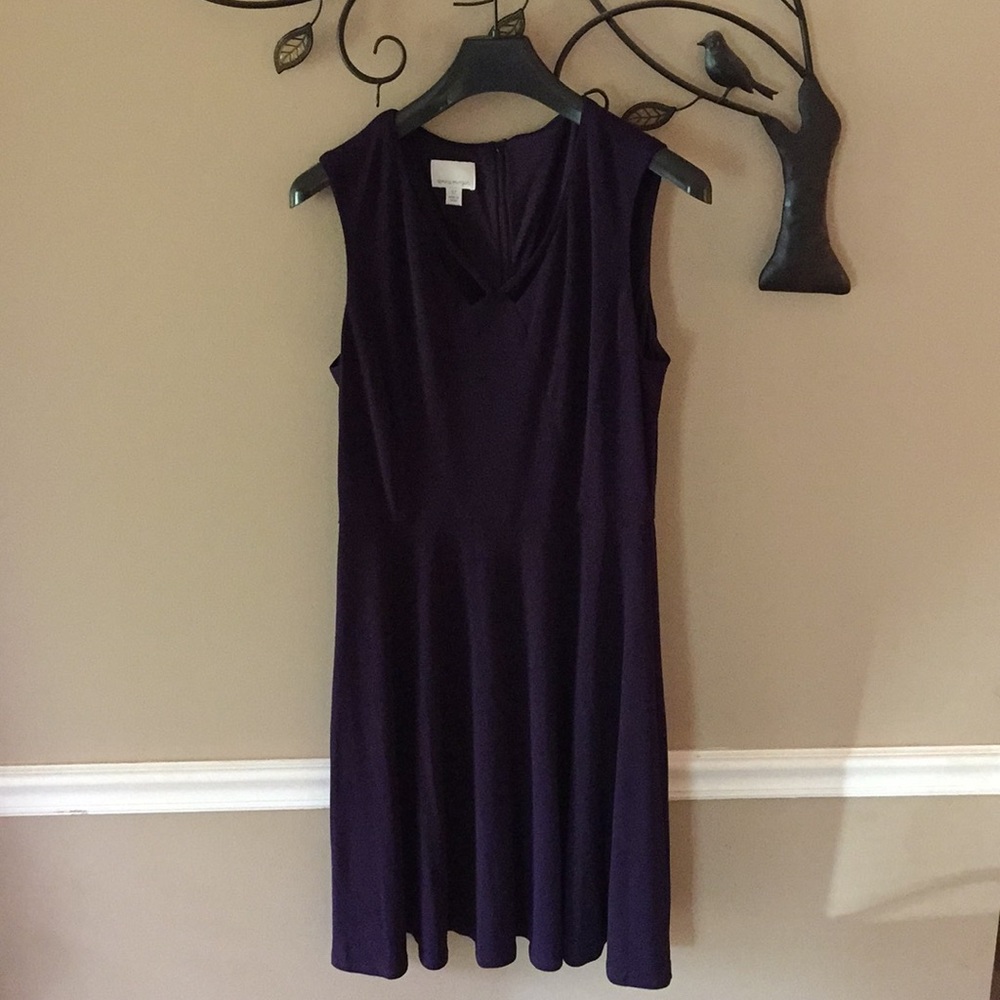 Donna Morgan Dress - Size 12 - Dark Purple